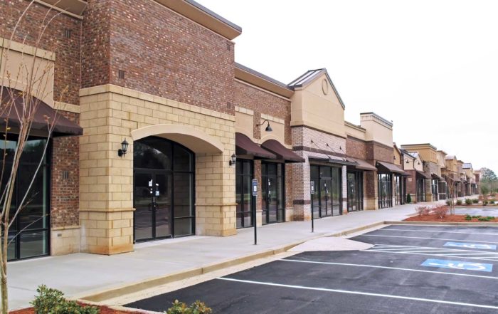 strip mall in NY